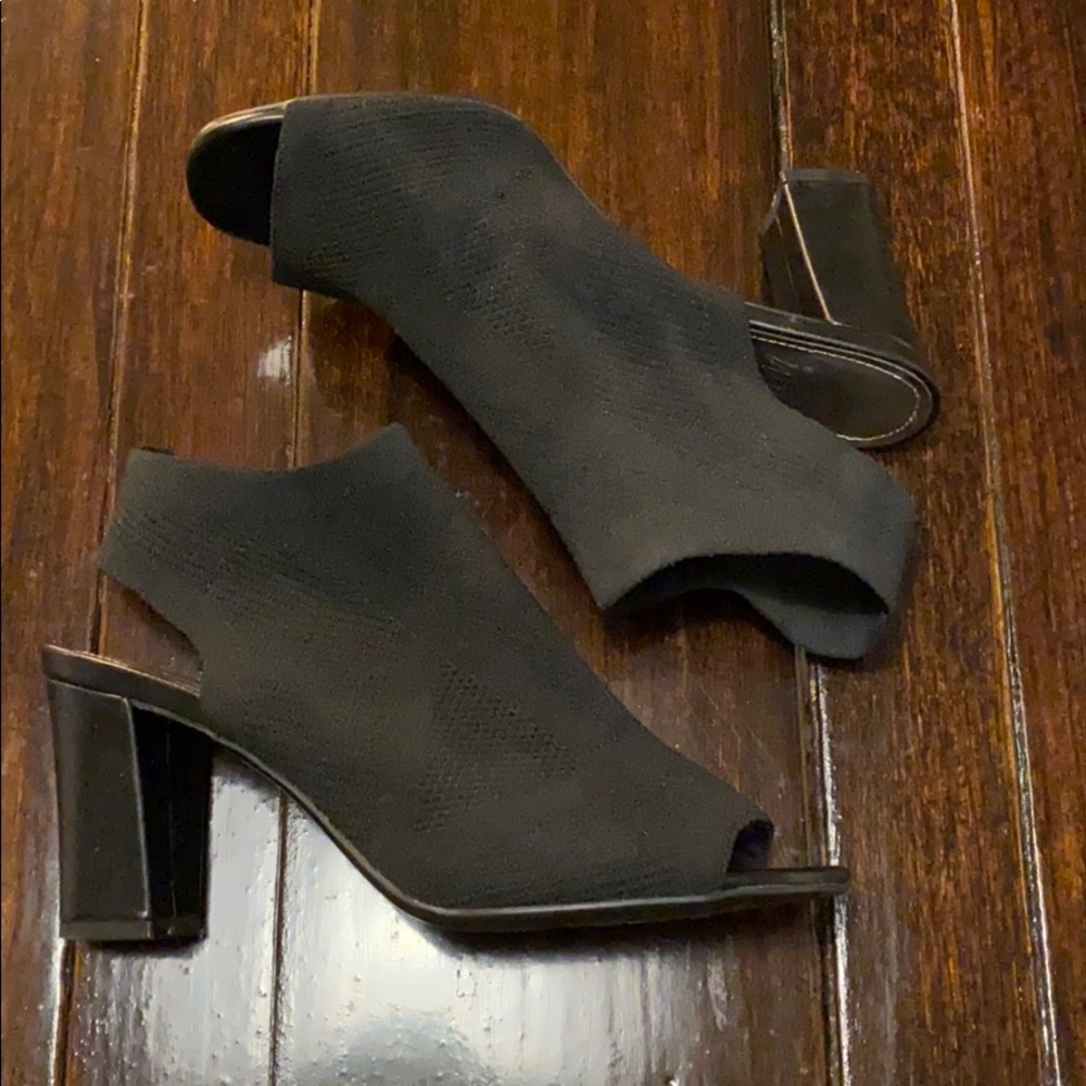 Open toe heels